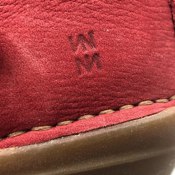 EL NATURALISTA Red Suede Leather Mary Jane Pump Comfortable Shoes Non slip EU 37 - Picture 9 of 16